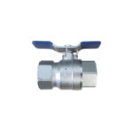 10mm Female - Short Handle Brass Ball Valve