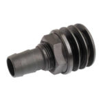15mm Male Tank Fitting Black