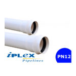 100mm x 6m PN12 PVC Pressure Pipe Rubber Ring Joint