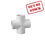 100mm PVC Cross