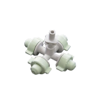 4 Nozzles - 5.5 L/hr Light Green - M Press Fit