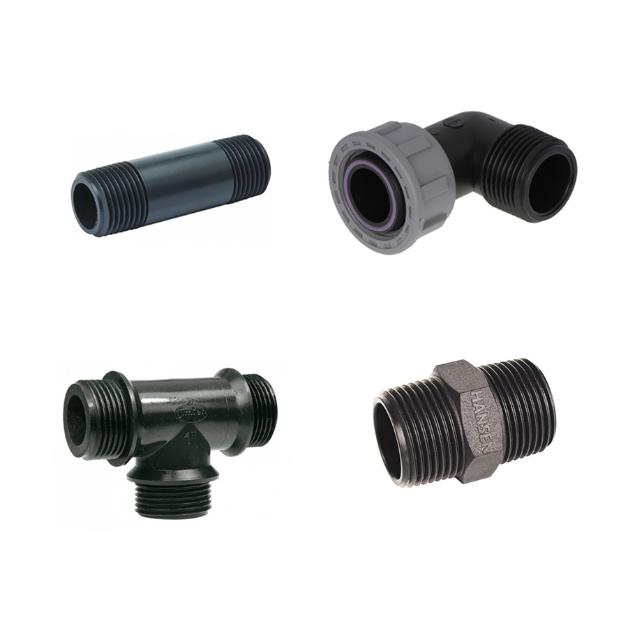 plastic threaded fitting sub category