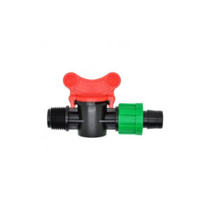 16mm Drip Tape Valve with 15mm Male Thread