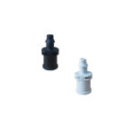 Black | 4mm x 6.5mm x F Press Fit Connector