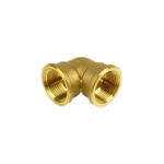 15mm BSP Brass Female 90° Threaded Elbow