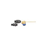 Superflo Brass 25/20 Long with Short Brass Arm - Long Tail Male Adaptors