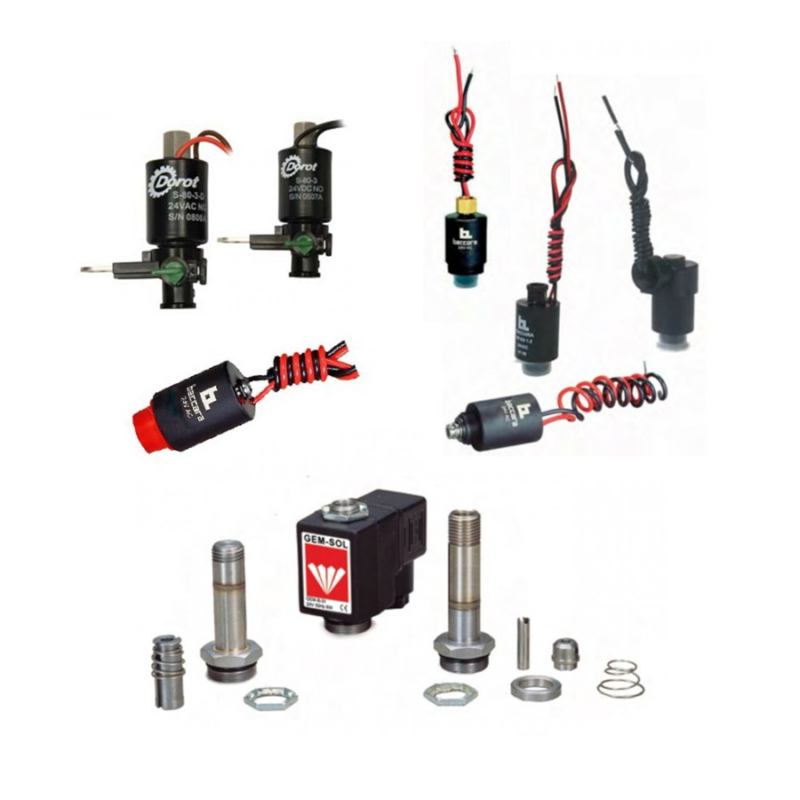 solenoid coils and parts sub category