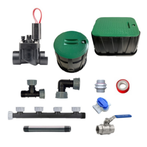 Irrigation valves, fittings and valve boxes