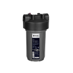 MaxiPlus Filter Housing kit, Grey, 10 Inch, 40mm Connection, Includes spanner & stainless steel mounting bracket.