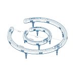 250mm Diameter - 8 Outlets