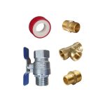 Brass Tap Kit with Ceelon Thread tape