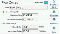 advanced feature acc2 flow zones 3