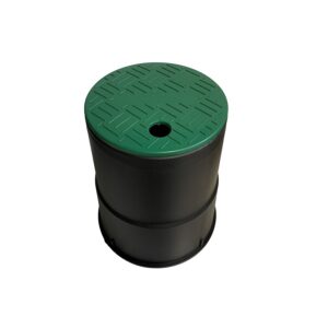 aquaplast round valve box (base 205mm x 235mm height ) vbc6