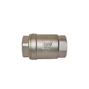 stainless steel 304 spring check valve