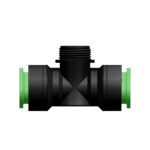Pushfit BSP Male Tee 23mm x 15mm